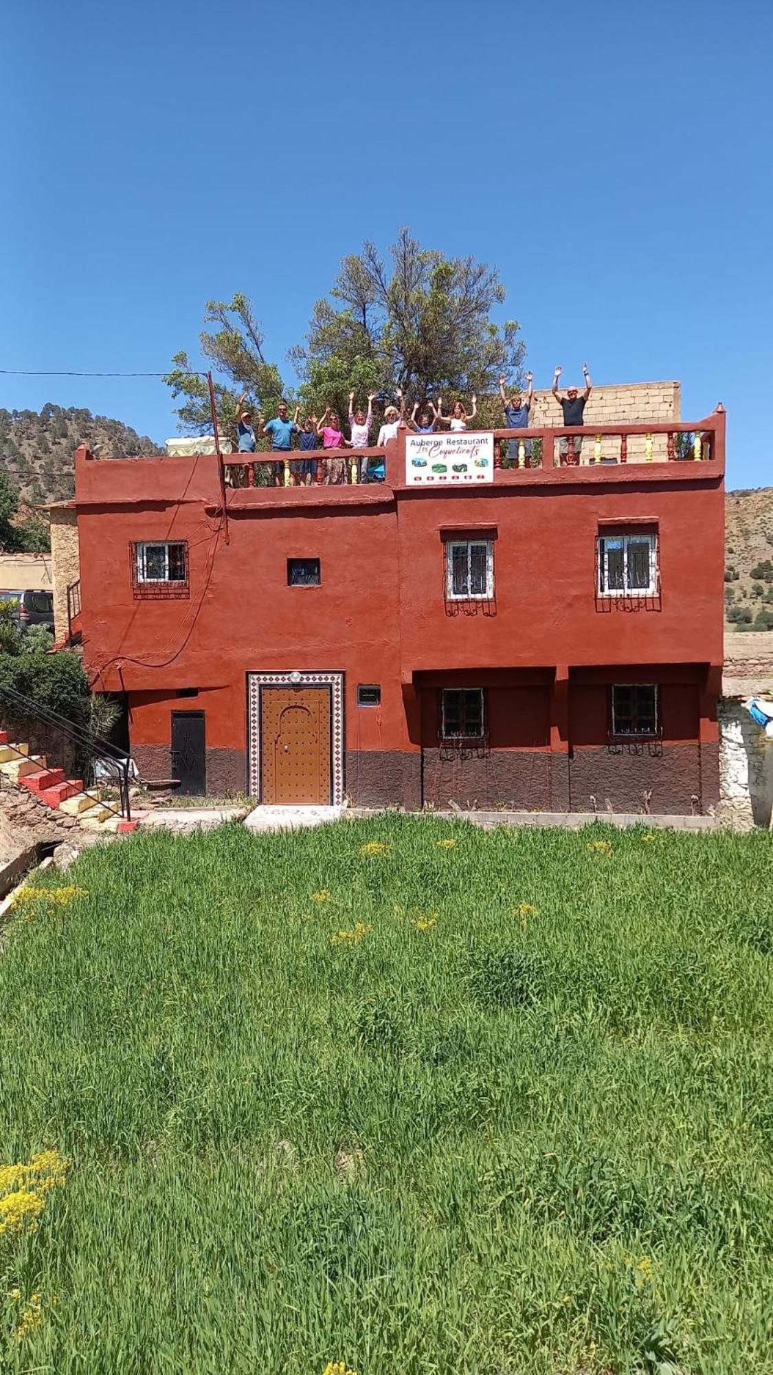 Auberge Restaurant Les Coquelicots Ait Tamlil Экстерьер фото